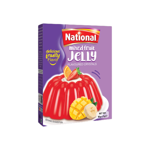 National Jelly Crystal Banana 80 gm